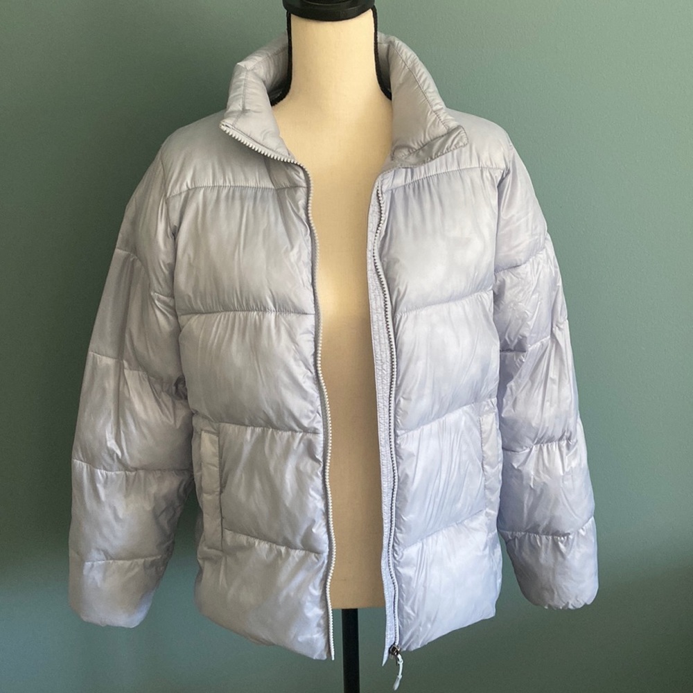 Light Blue Puffer Coat 32 Degrees Heat Medium